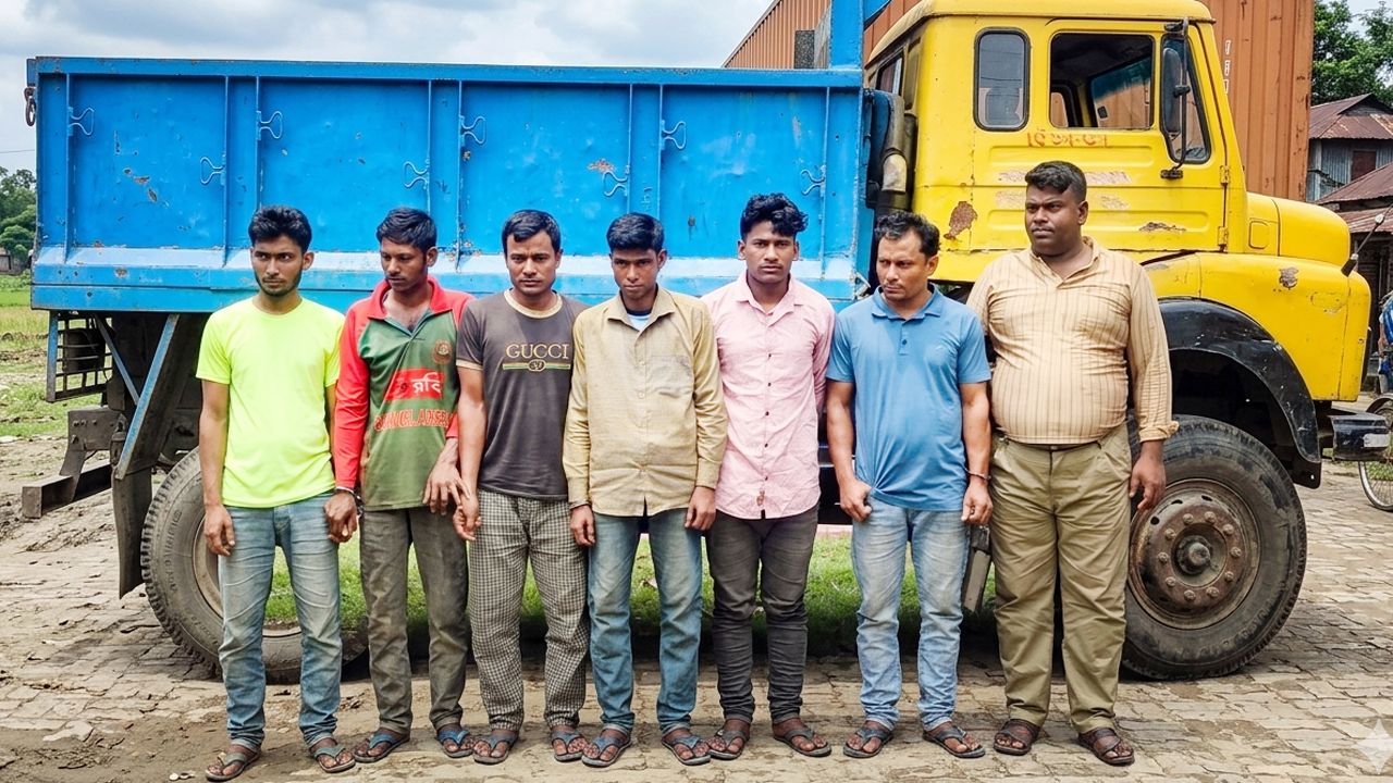নওগাঁয় ডাকাতির প্রস্তুতিকালে আন্তঃজেলা ডাকাত দলের ৭ সদস্য গ্রেফতার