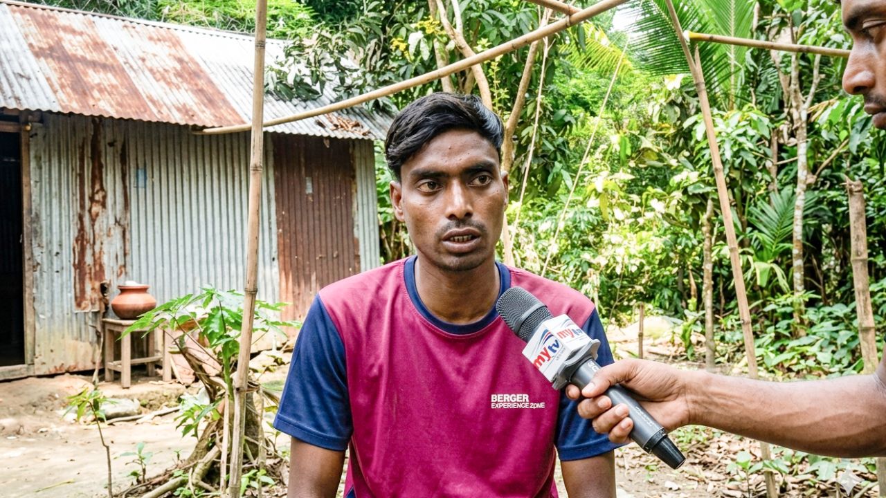 ৯ বছর পর ঘরে ফেরা, কিন্তু মাকে আর পেলেন না রশিদ