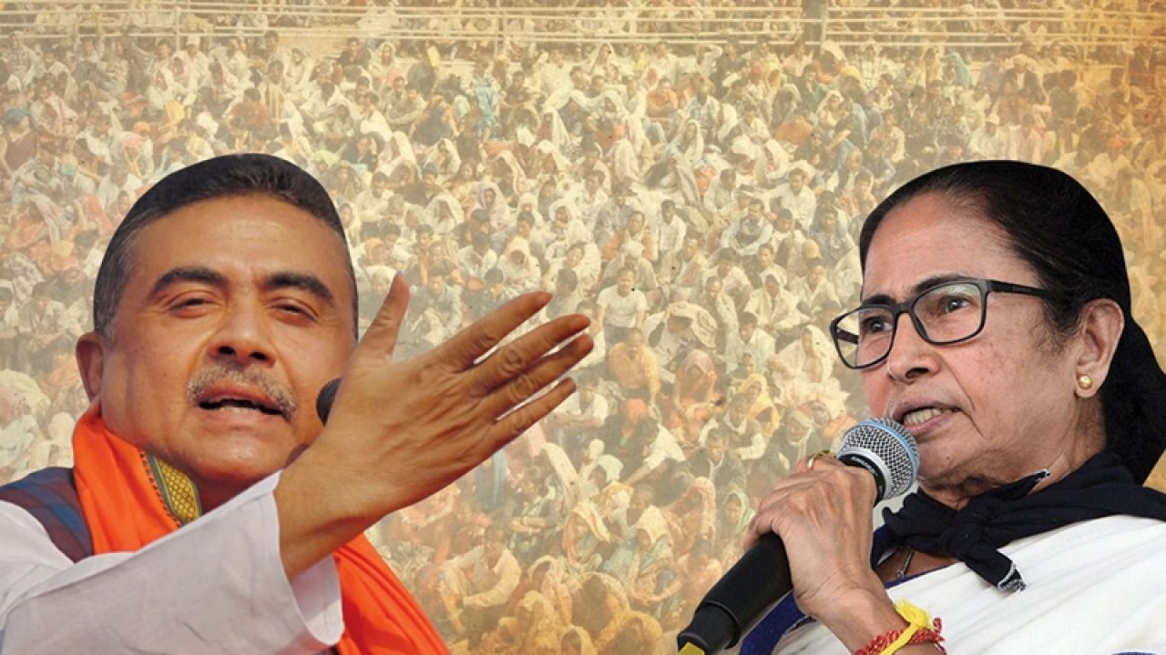 পশ্চিমবঙ্গে বিজেপির ঐতিহাসিক জয়, ভরাডুবি তৃণমূলের